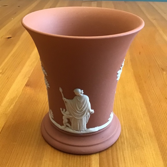 RARE VINTAGE WEDGWOOD TERRACOTTA POSY VASE - Picture 3 of 9